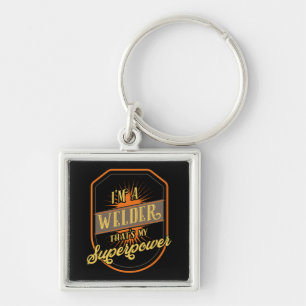 Welder Welding Keychain