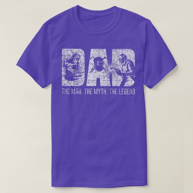 Welder Welding Matching Men Women Funny Gift Fathe T-Shirt (Design Front)