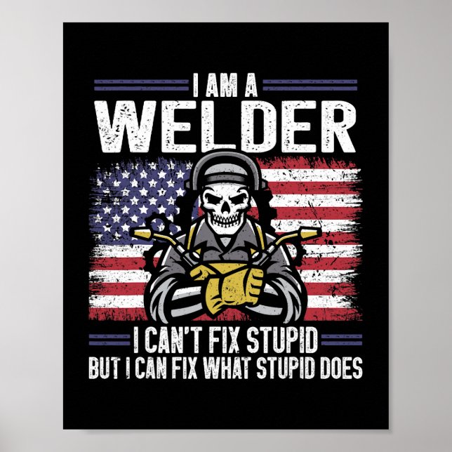 Welder Welding Poster (Front)