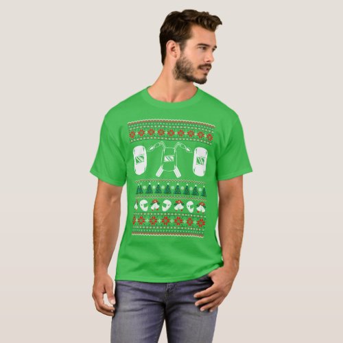 Welder Welding Profession Christmas Ugly Sweater