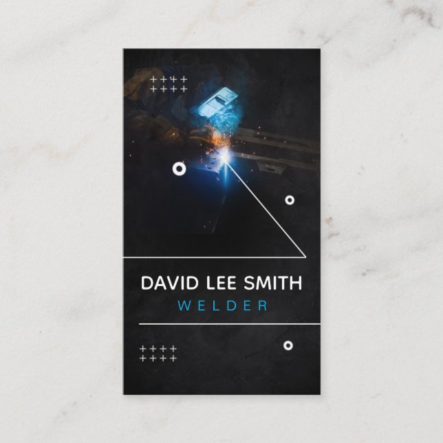 Welder / Welding Service Business Card (Front)