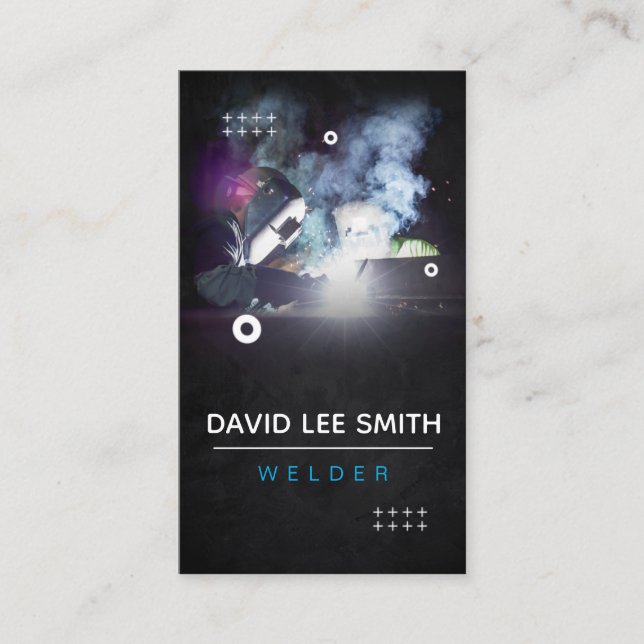 Welder / Welding Service Business Card (Front)