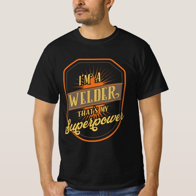 Welder Welding T-Shirt (Front)
