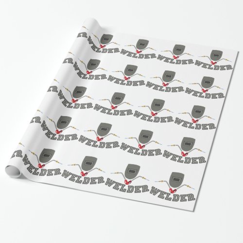 Welder Wrapping Paper