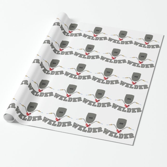 Welder Wrapping Paper (Unrolled)