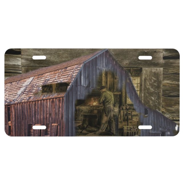 Welders License Plate (Front)