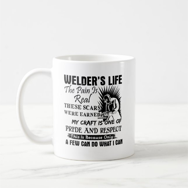 Welder's Life Mug (Left)