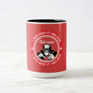 Welders Welding Accessories And Gifts Two-Tone Coffee Mug
