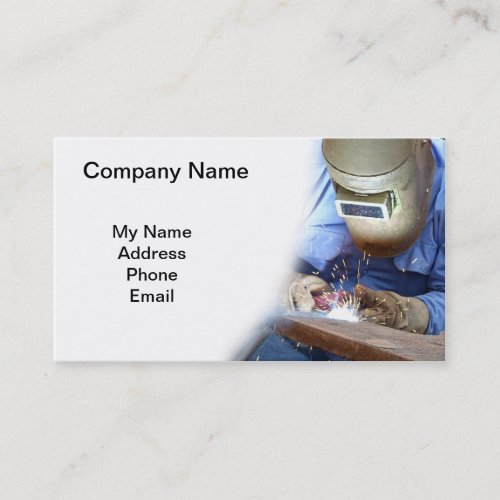 Welding and Metal Works Business Card