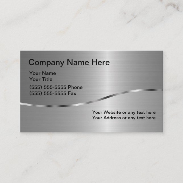 Welding Business Cards (Front)