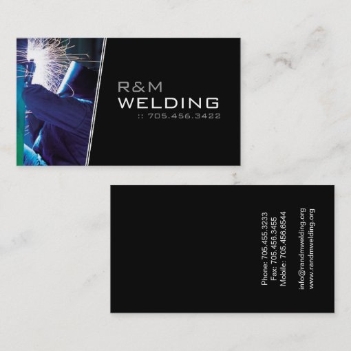 Welding Business Cards Zazzle