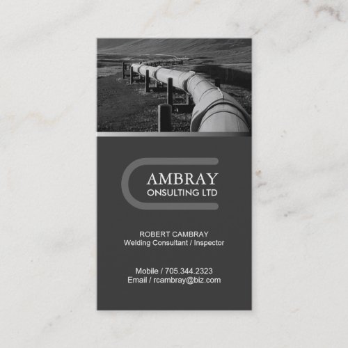 Welding Consultant Business Card