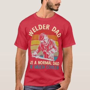 Welding Dad Retro Welder T-Shirt