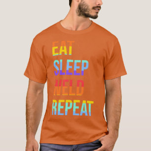 Welding Design Eat Sleep Weld Repeat T-Shirt
