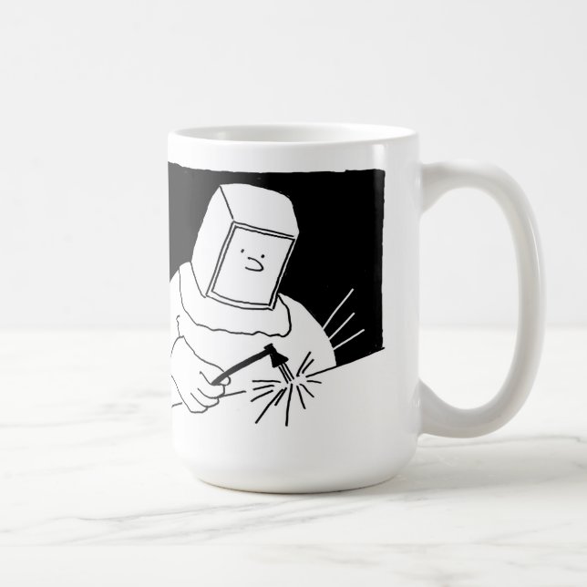 Welding & Fabrication. Blacksmith Coffee Mug (Right)