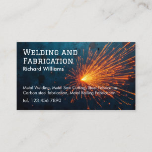 Welding Fabrication Business Card
