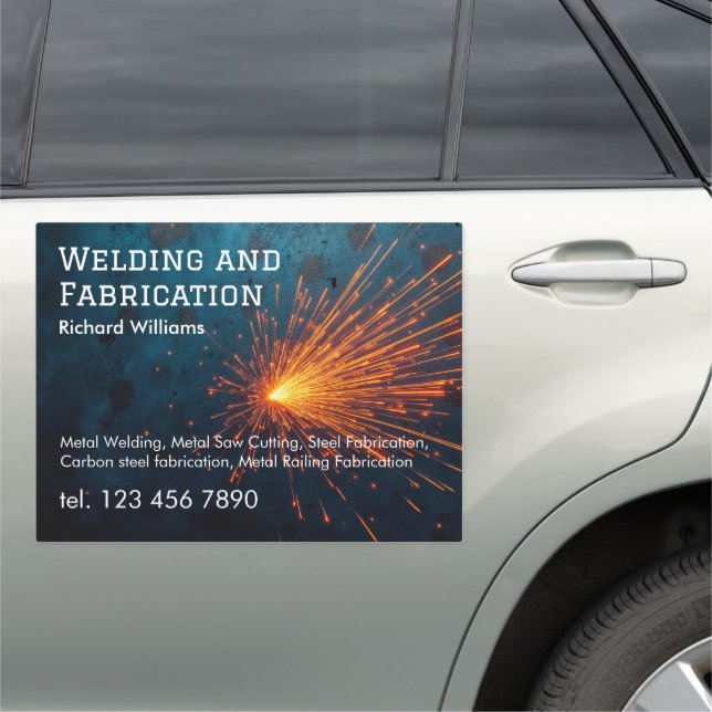 Welding Fabrication Car Magnet (In Situ)