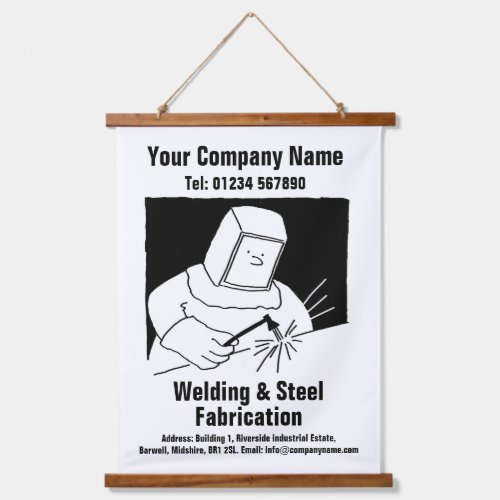 Welding  Fabrication Cartoon Design Hanging Tapes Hanging Tapestry