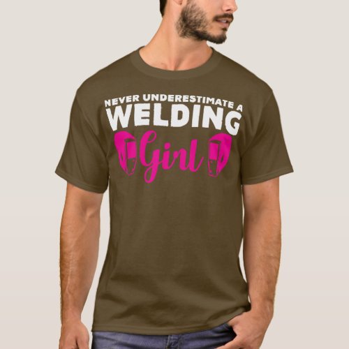 Welding Girl Joke Welder Engineer  T_Shirt