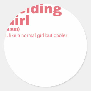 Welding Girl - Welding Classic Round Sticker