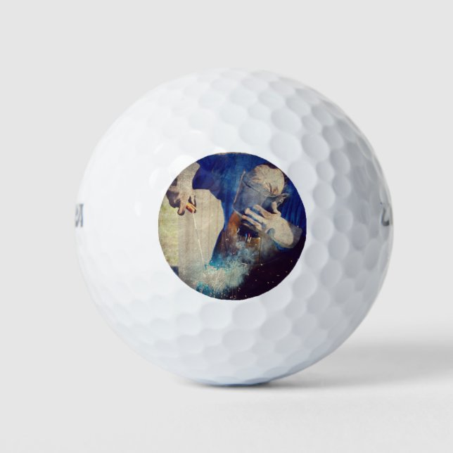Welding Golf Balls (Front)