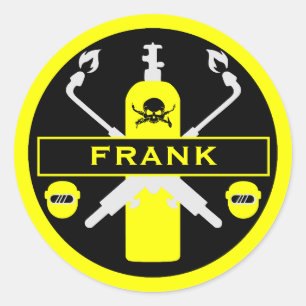 Welding Humor Gift Classic Round Sticker