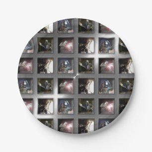 Welding Pattern Paper Plates