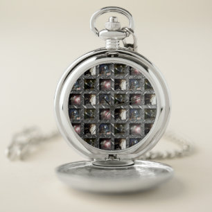 Welding Pattern Pocket Watch