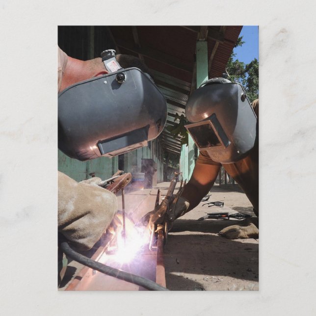 Welding Postcard (Front)