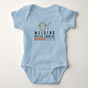 Welding Skills Loading Funny Welding Baby Bodysuit