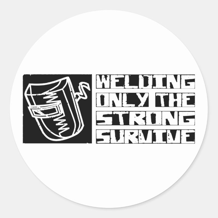 Welding Survive Stickers