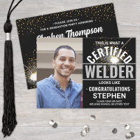Welding Torch & Sparks Certified Welder Graduation