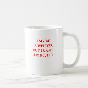 welding welder coffee mug