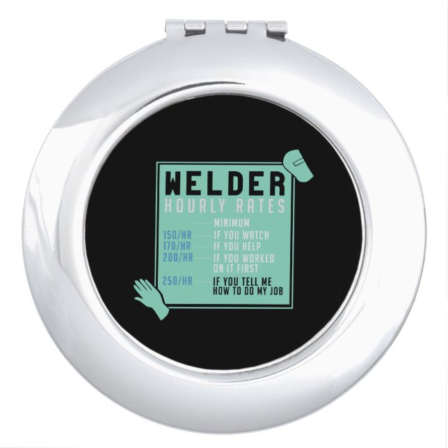 Welding - Welder Hourly Rates Compact Mirror (Front)