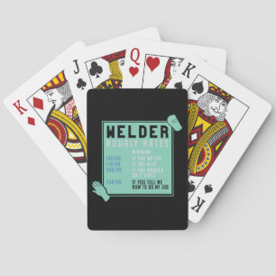 Welding - Welder Hourly Rates Poker Cards