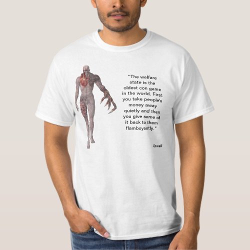 WELFARE STATE 3D FIGURE T_Shirt