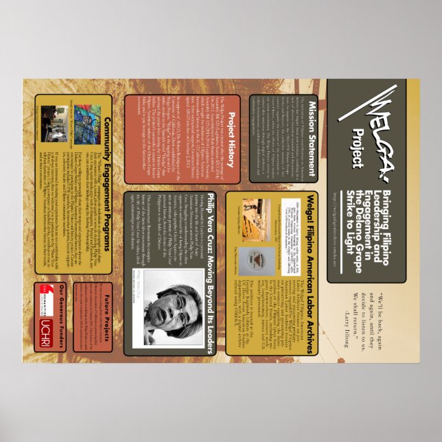 Welga! Project Poster (Front)