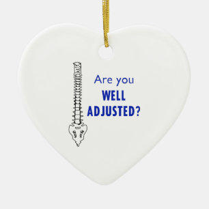 WELL ADJUSTED CERAMIC ORNAMENT