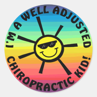 Well Adjusted Chiro Kid Stickers