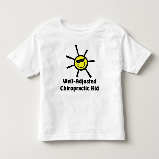 Well-Adjusted Chiro Kid T-Shirt (Front)