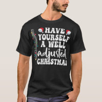 Well Adjusted Christmas Chiropractic Santa Chiro C