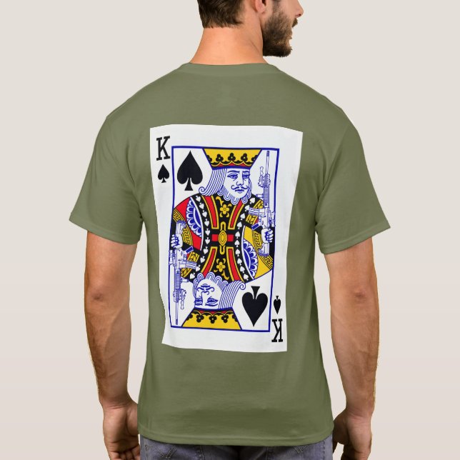 Well Armed King AR15 T-Shirt (Back)