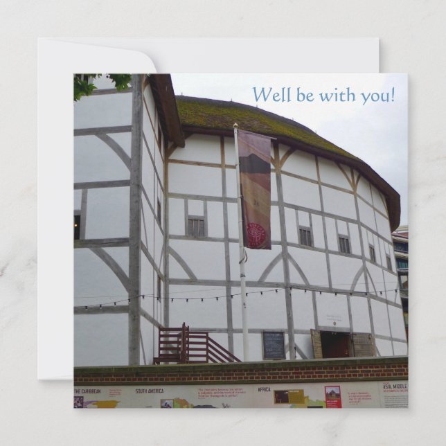 Well Be With You! Holiday Card (Front)