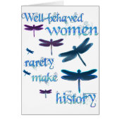 Well-behaved Dragonflies (Front)