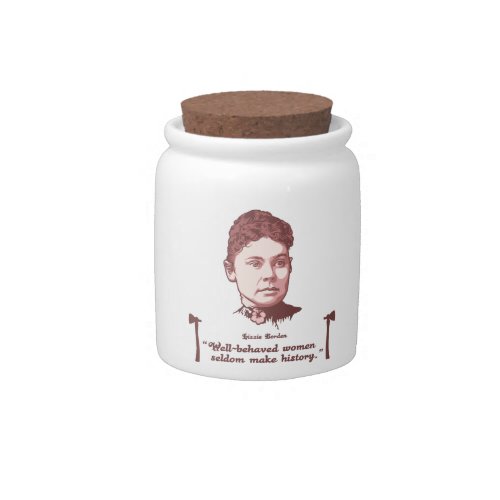 Well Behaved Lizzie Candy Jar