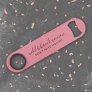 Well Behaved Women Don't Make History Pink Bar Key