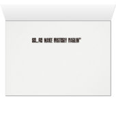 Well behaved women rarely make history... cards (Inside Horizontal (Bottom))
