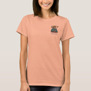 Well behaved women rarely make history, teal T-Shirt