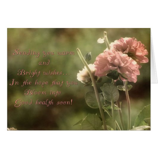Well Blooming Dahlias Cards (Front Horizontal)