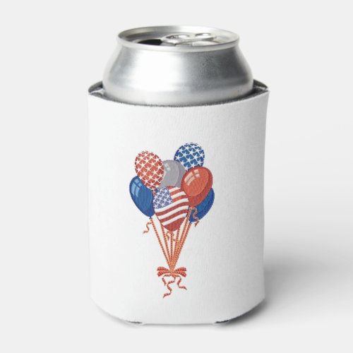 Well Celebrate July 4th Beverage Can Cooler